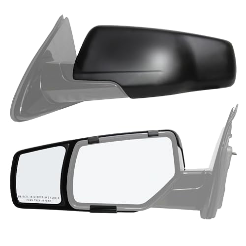 K-SOURCE 80920 Fit System  Snap and Zap Towing Mirror Pair (2015 and Up Gm SUV) product image
