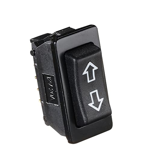 RV DESIGNER S125 Rocker Switch, 20 Amp Continuous, 40 Amp Peak, Black product image