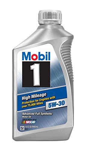 MOBIL 103767 1 45000 5W-30 High Mileage Motor Oil - 1 Quart product image