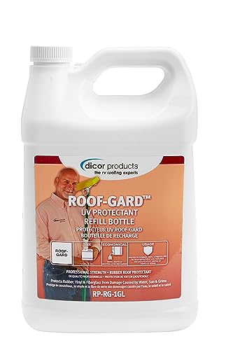 DICOR CORP RP-RG-1GL Dicor  Roof Guard RV Roof Protectant Spray - White, 1 Gallon product image