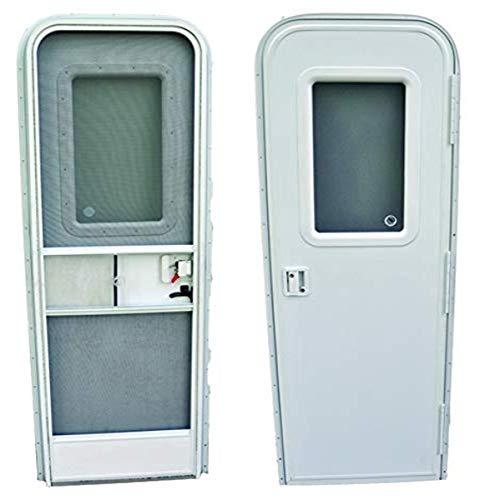 AP Products AP Products 015-201495 RV Entrance Door Window Glass, White - Outdoor-Depot.us