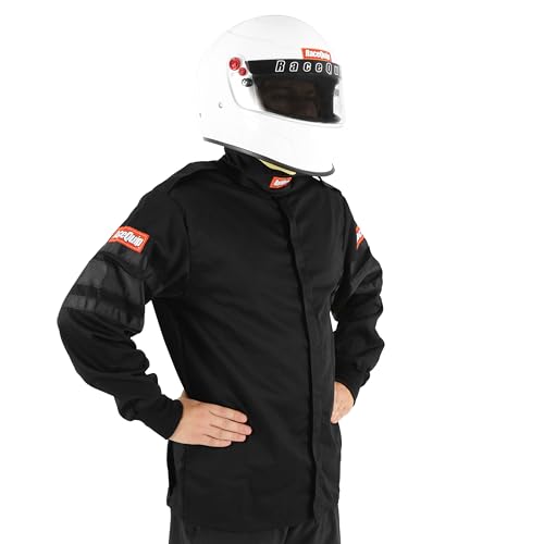RACEQUIP 111006 ® RQP 110 Series Driving Jacket - SFI 3.2A/1 - Black - XL product image