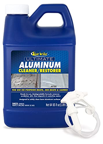 STAR BRITE 087764 87764 Ultimate Aluminum Cleaner & Restorer - Safely Clean Pontoon B... product image