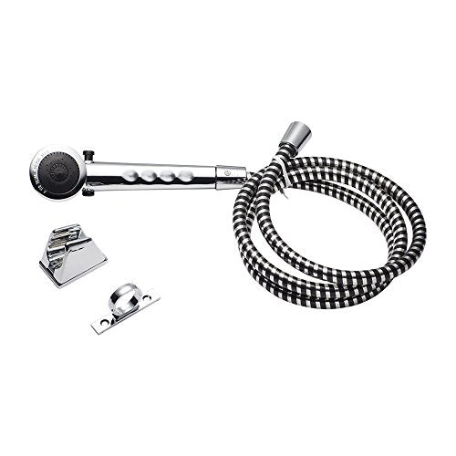 DURA FAUCET DF-SA130-CP Economical RV Shower Head Hose Kit, Handheld Replacement Wand, Univ... product image