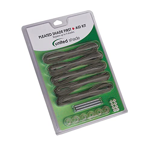 UNITED SHADE 650020 Pleaded Shade First Aid Kit - Gray product image
