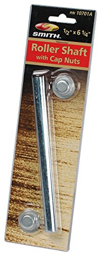 C.E. SMITH 10701A CE Smith Trailer  Roller Shaft with Cap Nuts, 1/2 x 6 1/4- Replacem... product image