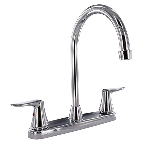 VALTERRA LLC PF221305 Valterra  Faucet 8 Deck Chrome Hi-Arc Spout 2-Handle product image
