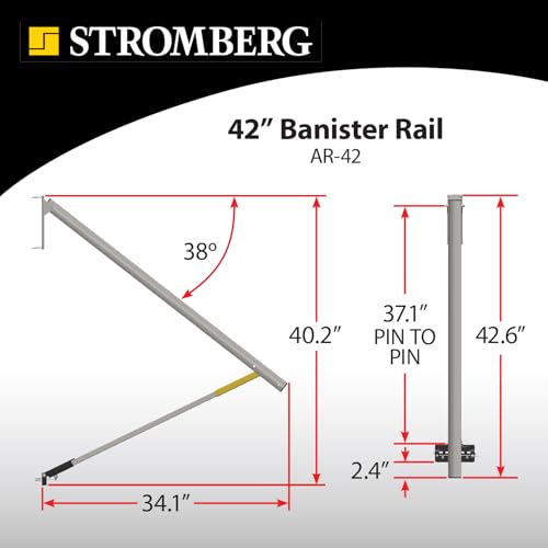 STROMBER AR-42 g Carlson  Lend-A-Hand Banister Rail - RV Handrail for Safe Support... - view 7