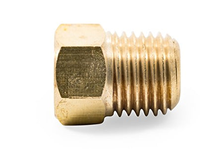 Camco Camco 59954 1/4" Male NPT x 1/4" Female Propane Fitting Inverted Flare with Check Valve - Outdoor Depot