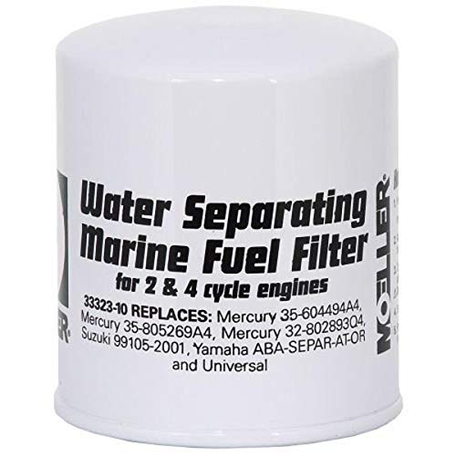 SIERRAMARINE 033323-10 Moeller Water Separating Fuel Filter (Short Water, Mercury/Universa... product image