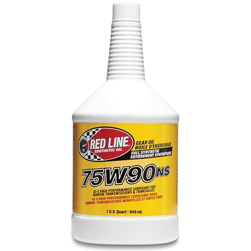 RED LINE 58304 75W90 Non-Slip Synthetic Gear Oil - 1 Quart product image