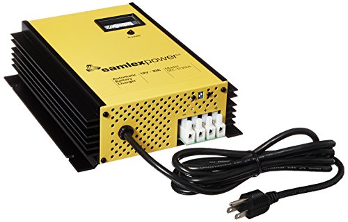 SAMLEX AMER 1213.3002 Samlex 30A Battery Charger - 12V - 3-Bank - 3-Stage w/Dip Switch & ... product image