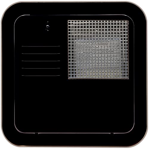 Suburban Suburban Direct Fit Flush Mount Water Heater Replacement Access Door, Black Exterior Access Door, - Outdoor Depot