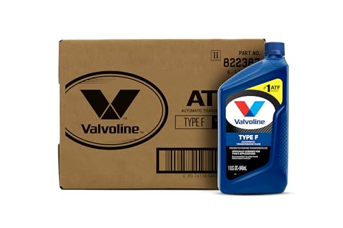 VALVOLINE 822387-6PK Type F (ATF) Automatic Transmission Fluid 1 QT, Case of 6 product image