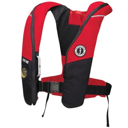 MUSTANG SURV MD3170-123-0 MD31701230 ELITE 190 PFD RED-BLACK product image