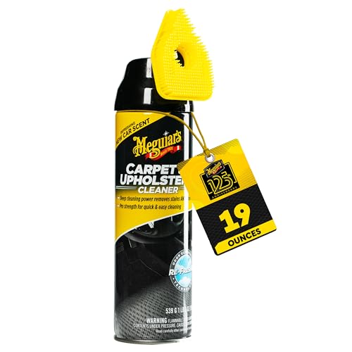 MEGUIARS WAX G191419 Meguiar's Carpet & Upholstery Cleaner - Spray, Pro-Strength Spot Cl... product image