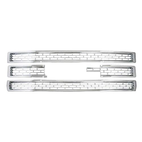 COAST2COAST GI123 CCI Grille Insert , Overlay, 1 Piece, Chrome Plated, ABS Plastic, W... product image