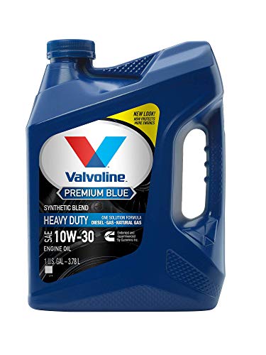 VALVOLINE 818289 Premium Blue One Solution SAE 10W-30 Diesel Engine Oil 1 GA product image