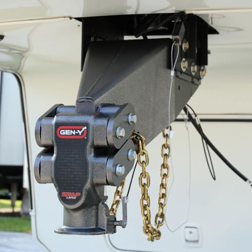 GEN-Y Hitch GEN-Y Hitch Rhino Fifth Wheel Pin Box with Gooseneck SnapLatch Coupler | 3,500-6,500 LBS Pin - Outdoor Depot