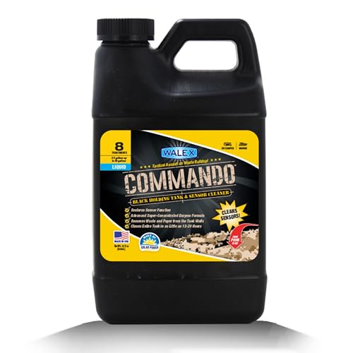 WALEX CMDOLQ32 Commando Liquid RV Tank Sensor Cleaner - 32 oz product image