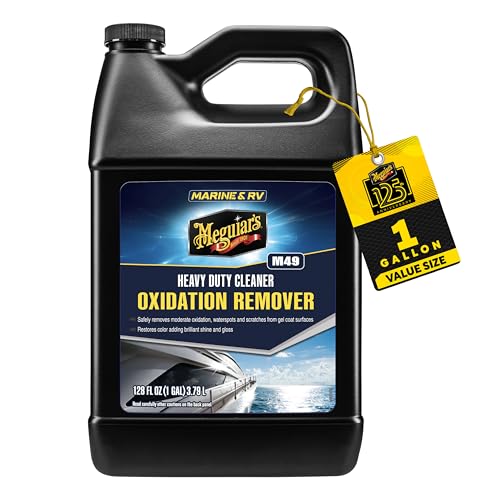 MEGUIARS WAX M4901 Meguiar's  Marine/RV Heavy Duty Oxidation Remover, Water Spot, Stai... product image