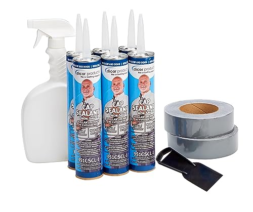 DICOR CORP CS112KIT Dicor  Seal-Tite Corner Seal Kit - Flexible RV Weatherproofing - 1.... product image