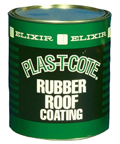 HENG'S IND 46032 DEHCO  White Rubber Roof Coat - 1 Quart product image