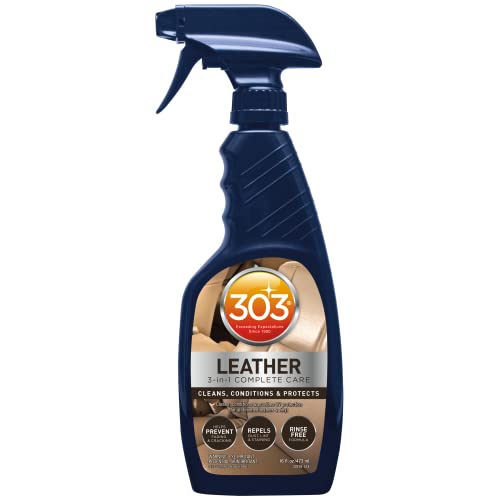 303 PRODUCTS 30218CSR Leather 3-In-1 Complete Care - Cleans, Conditions, & Protects - Hel... product image