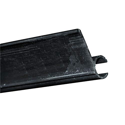 AP PRODUCTS 021-50802-16 Awning Rail - 16 ft, Black Automotive - front view