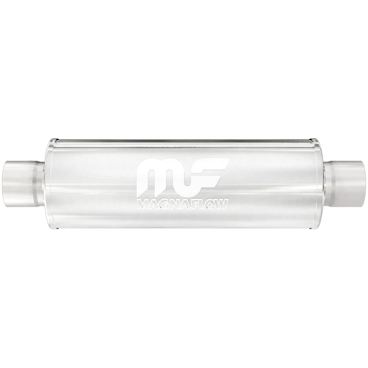MagnaFlow Exhaust Products MagnaFlow Performance Exhaust Muffler 14419: 3"/3" Inlet/Outlet, 4x4x14" Round, - Outdoor Depot