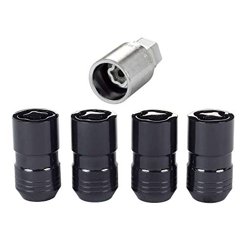 MCGARD 24216 Black Cone Seat Wheel Locks (M14X1.5 Thread Size) - Set of 4 w/Key product image