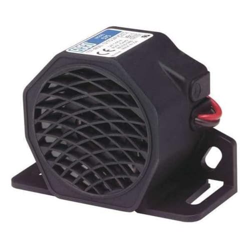 ECCO ELECT EA5200 Ecco Back Up Alarm,Drawn 1A,2-51/64 H,Black  - 1 Each product image