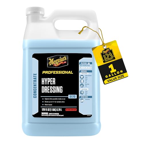 MEGUIARS WAX D17001 Meguiar's  Hyper Dressing -1 Gallon â€“ Give Your Carâ€™s Trim Piec... product image