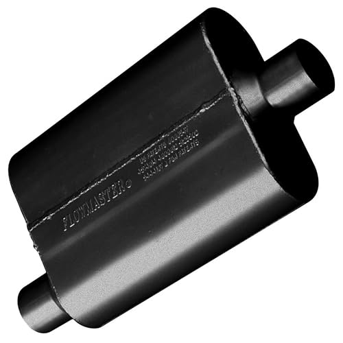 FLOWMASTER 42441 40 Series Muffler - 2.25 Offset In and 2.25 Center Out - Aggressive... product image