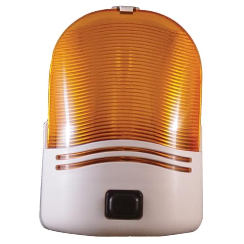 CREATIVE PRO 007-30SAP Fasteners Unlimited  Porch Light with White Amber Lens and Switch product image