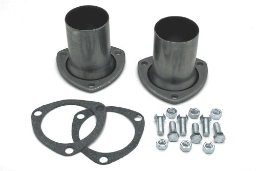 Hedman Hedman Collector Reducer, 2.5 in Inlet/Outlet, 3 Bolt Flange, Gaskets, Steel, Natural, Each - Outdoor Depot