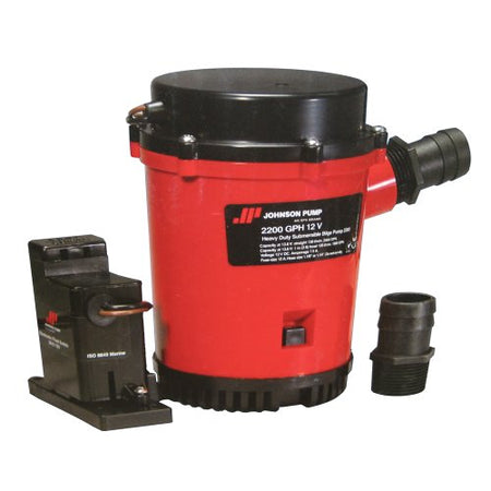 JOHNSON PUMP 02204-00 s  Auto Pump with Electromagnetic Switch, 12V product image