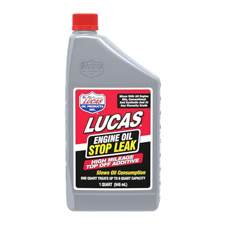 LUCAS OIL LUCA11100 11100 Engine Oil Stop Leak - Top Off Additive - 1 Quart product image