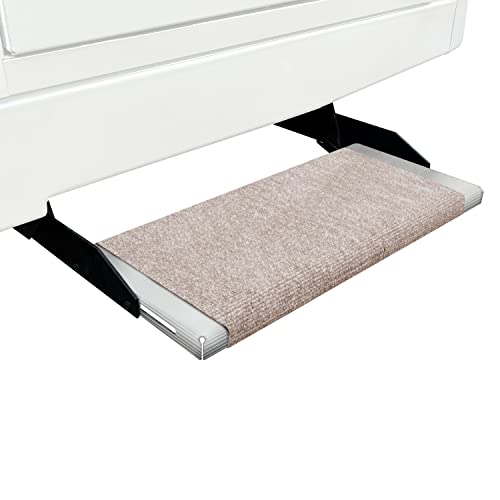 PRESTO FIT 2-0351 Prest-O-Fit  Outrigger RV Step Rug Walnut Brown 23 In. Wide product image