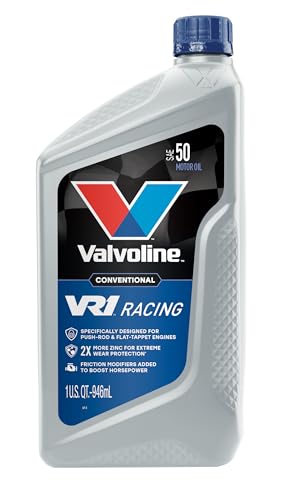 VALVOLINE 822350 VR1 Racing SAE 50 Motor Oil 1 QT product image