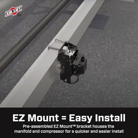 Air Lift Air Lift WirelessOne 2nd Generation + EZ Mount On-Board Air Compressor with Mobile App - 25980EZ - Outdoor-Depot.us