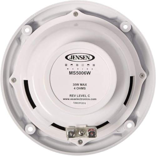 ASA MS5006W Jensen  5.25 Waterproof Marine Speaker - White product image
