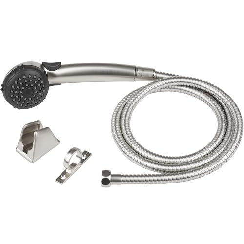 DURA FAUCET DF-SA400K-SN RV Handheld Shower Head Hose Kit (Satin Nickel) product image