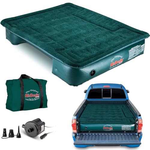 AIRBEDZ PPI PV202C Pittman Outdoors  Lite Full Size Short Truck Bed Air Mattress, Gree... product image
