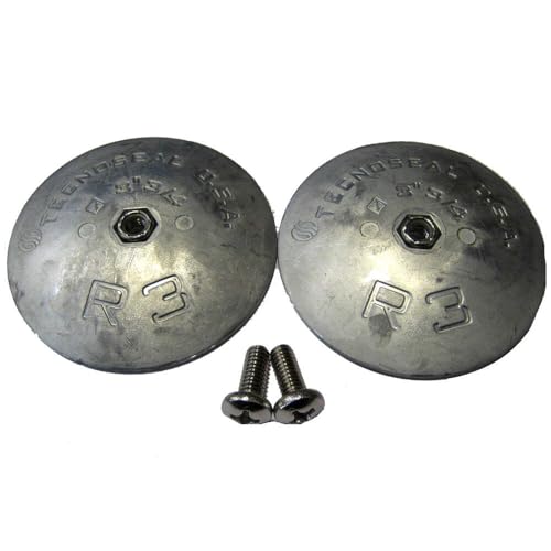 LENCO 15093-001 Sacrificial Anodes, Pair, 3.75, Silver product image