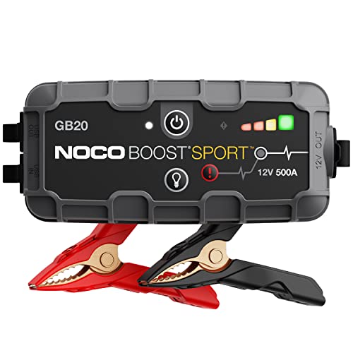 NOCO GB20 Boost : 500A UltraSafe Jump Starter – 12V Lithium Battery Booster P... product image
