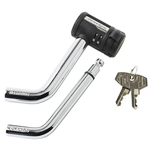 MASTERLOCK 2688DAT Master Lock Receiver Lock, Weather Resistant Trailer Coupler, Keyed... product image