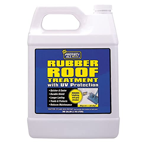 DAVE CARTER 68128 RV Rubber Roof Treatment - 1 gallon - anti-static, dirt repelling, ... product image