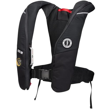 MUSTANG SURV MD3170-13-0 MD3170130 ELITE 190 PFD BLACK product image