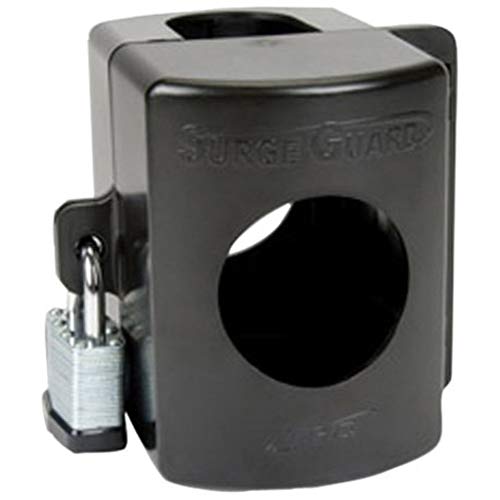SOUTHWIRE 34590 Technology Research   Surge Guard Lock Hasp, Black product image